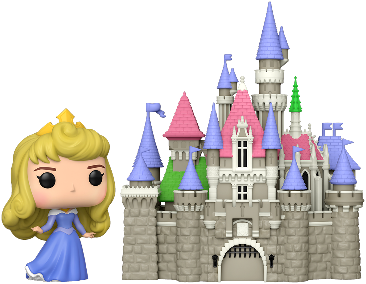 La Belle Au Bois Dormant - Aurore avec Château (Pop! Town) - Funko Pop! n°29 - Funko Pop! - Funko Shop Europe - La Belle Au Bois Dormant - View 2