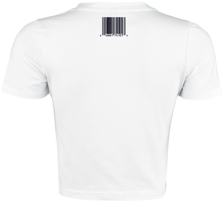 T-Shirt Manches courtes  de Slipknot - Electric Blue - S à XL - pour Femme - blanc - Slipknot - View 2