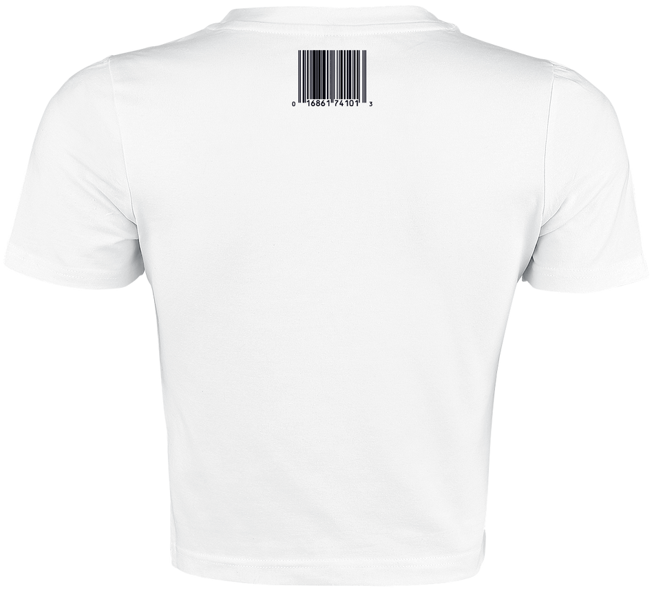 T-Shirt Manches courtes  de Slipknot - Electric Blue - S à XL - pour Femme - blanc - Slipknot - View 2