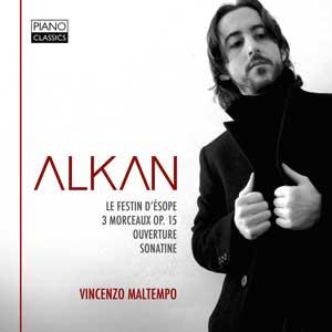 Vincenzo Maltempo joue Charles Valentin Alkan - Front Cover