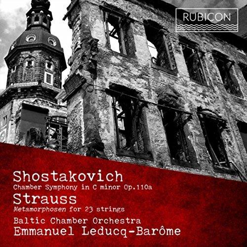 Shostakovitch, Richard Strauss - Chamber symphony, op. 110, metamophosen for 23 strings - Front Cover