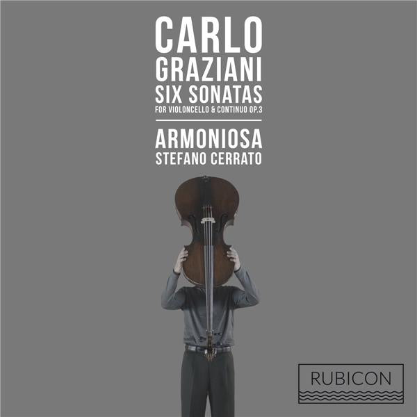 6 sonatas for cello & continuo - Front Cover