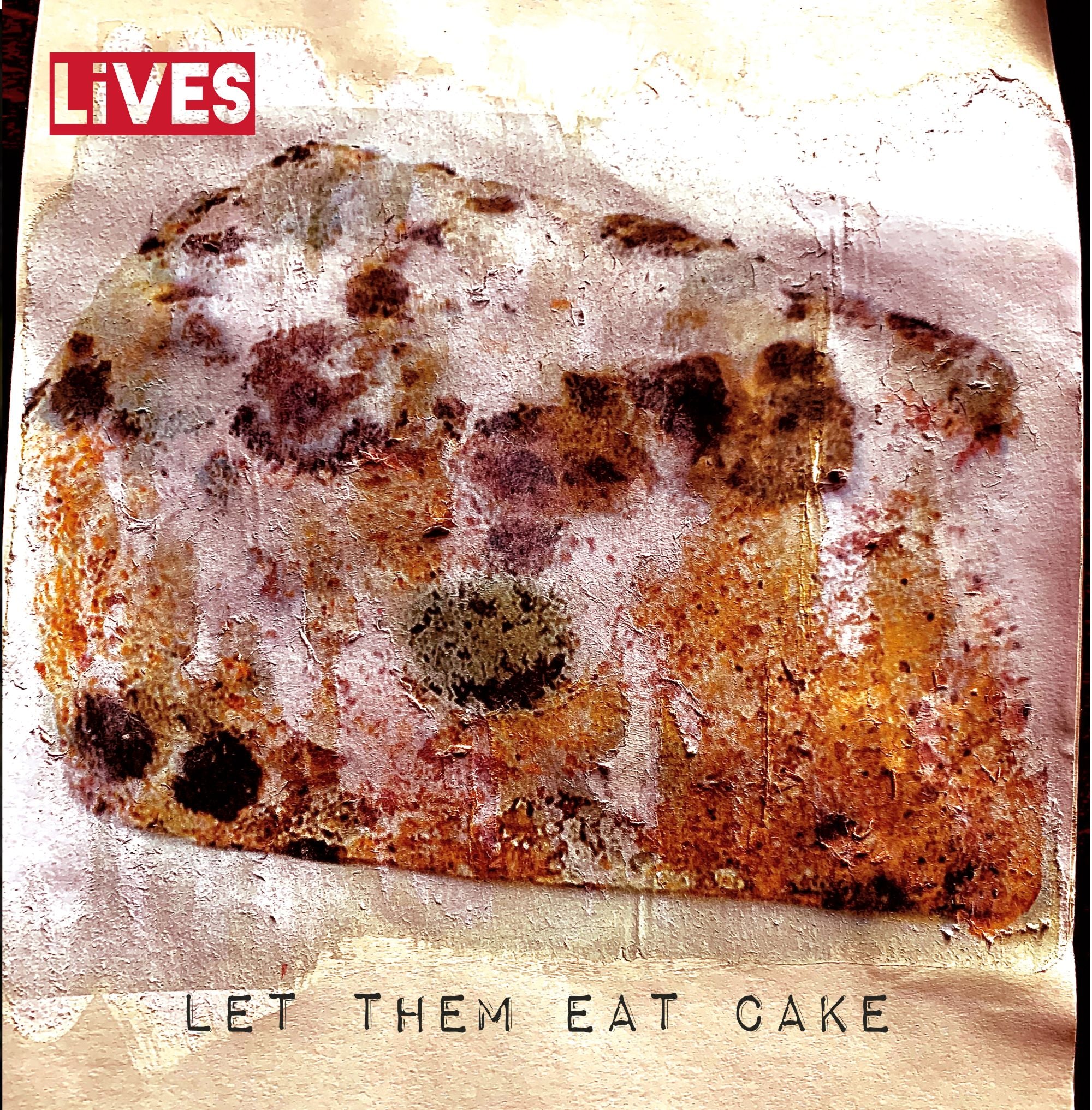 Let Them Eat Cake/Red White and Blue Splatter Coloured Vinyl - Front Cover