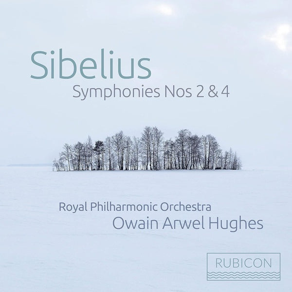 Sibelius: Symphony No. 2 in D Major, Op. 43, Symphony No. 4 in A Minor, Op. 63 - Front Cover