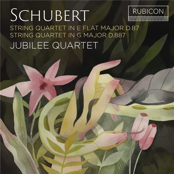 Schubert: String Quartet in E-Flat Major D. 87 & String Quartet in G Major D. 887 - Front Cover