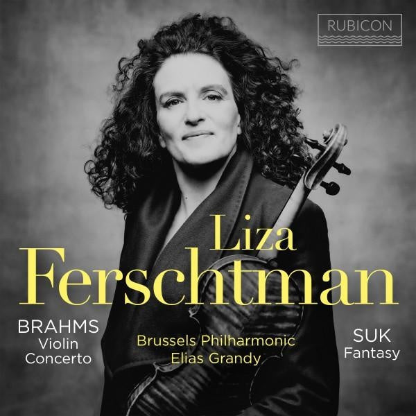 Brahms: Violin Concerto - Suk: Fantasy - Front Cover