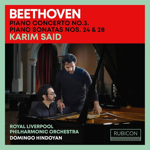 Beethoven: Piano Concerto No. 3, Piano Sonatas 24 & 28 - Front Cover