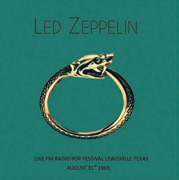 Live Fm Radio Pop Festival Lewisville Texas August 31th 1969 Radio Broadcast - Front Cover