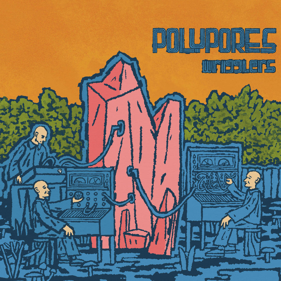 Wrigglers/Royal Blue Vinyl - Front Cover