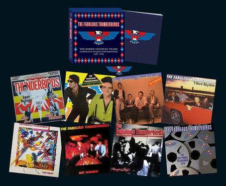 The Jimmie Vaughan Years : Complete Studio Recordings 1978-1989 Coffret - Front Cover