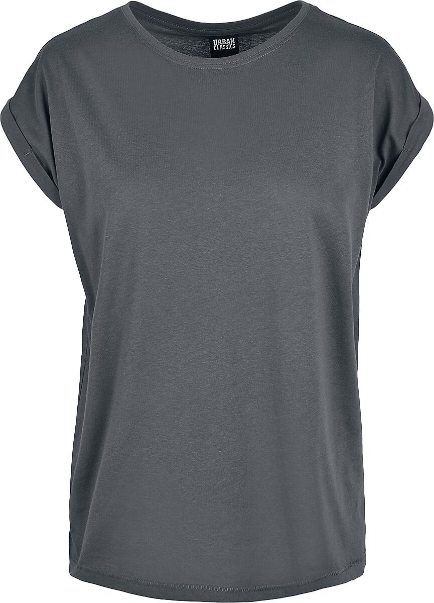 T-Shirt Manches courtes  de Urban Classics - T-shirt Manches Larges Femme - XS à 5XL - pour Femme - anthracite - Urban Classics