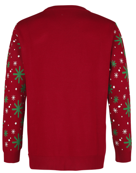 Pull de Noël Fun de Pull Moche De Noël - Jésus Sur Un Renne - S à 5XL - pour Homme - multicolore - Pull Moche De Noël - View 2