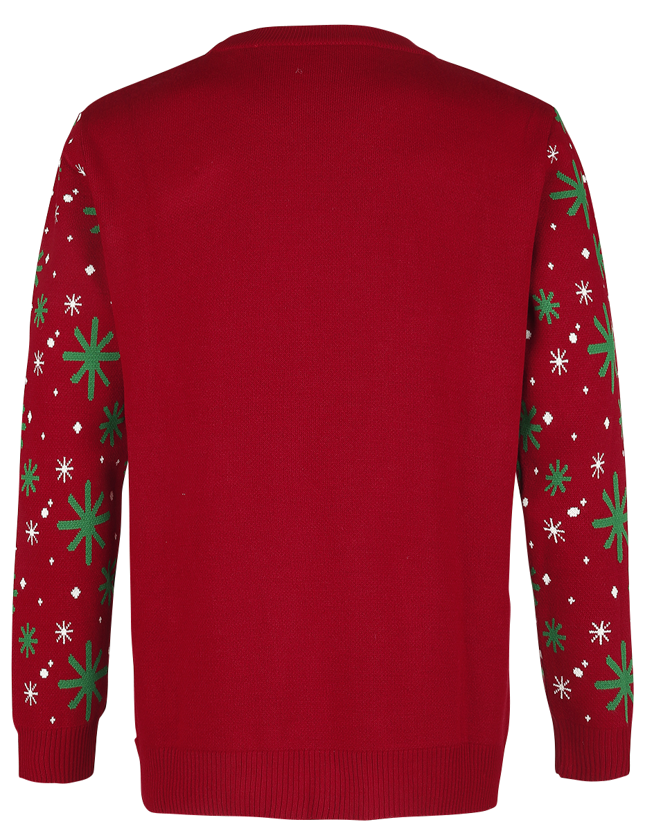 Pull de Noël Fun de Pull Moche De Noël - Jésus Sur Un Renne - S à 5XL - pour Homme - multicolore - Pull Moche De Noël - View 2