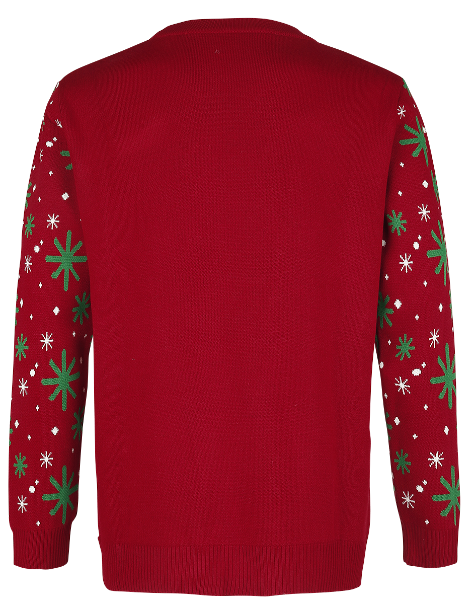Pull de Noël Fun de Pull Moche De Noël - Jésus Sur Un Renne - S à 5XL - pour Homme - multicolore - Pull Moche De Noël - View 2