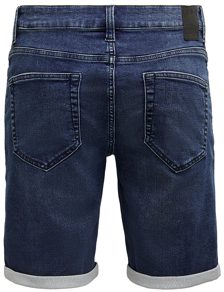 Short  de ONLY and SONS - ONSPly Life Reg D Blue Slim Fit - Short - S à XXL - pour Homme - bleu - ONLY and SONS - View 2