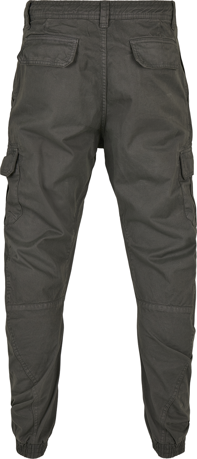 Pantalon Cargo  de Urban Classics - Treillis élastiqué - S à 5XL - pour Homme - anthracite - Urban Classics - View 2