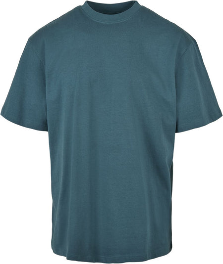 T-Shirt Manches courtes  de Urban Classics - T-Shirt Tall - S à M - pour Homme - pétrole - Urban Classics