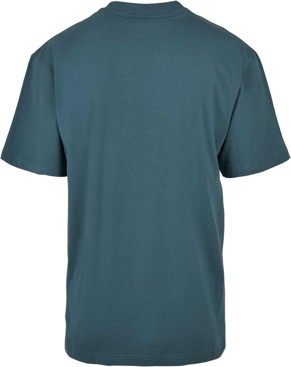 T-Shirt Manches courtes  de Urban Classics - T-Shirt Tall - S à M - pour Homme - pétrole - Urban Classics - View 2