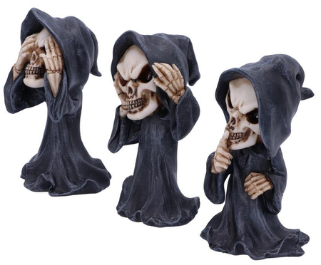 Statuette Gothic de Nemesis Now - Three Wise Reapers - pour Indifférent - Standard - Nemesis Now - View 2