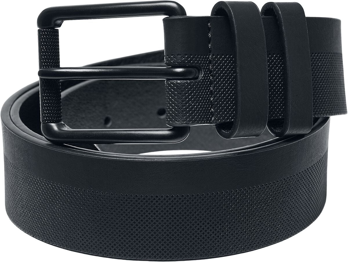 Ceinture  de Urban Classics - Ceinture Classique Simili-Cuir - pour Unisexe - noir - Urban Classics