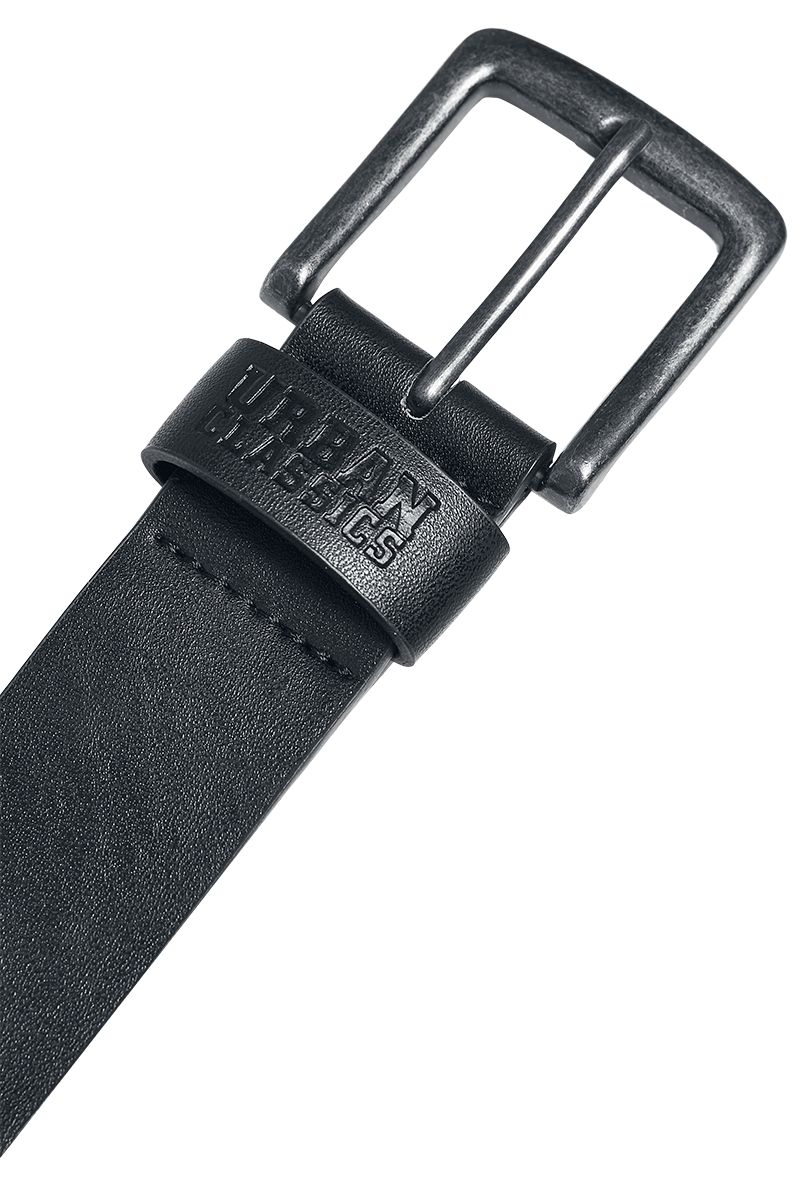 Ceinture  de Urban Classics - Ceinture Simili-Cuir Recyclée - pour Unisexe - noir - Urban Classics - View 2