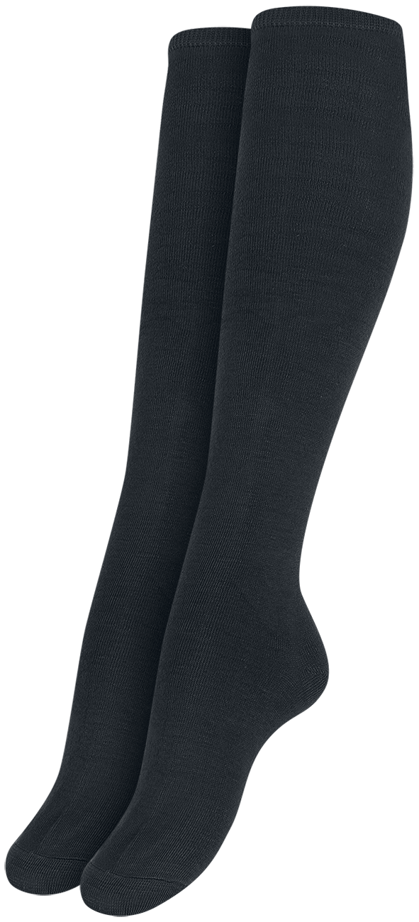 Chaussettes montantes  de Urban Classics - Chaussettes College - Lot De 2 Paires - EU35-38 à EU 39-42 - pour Femme - noir - Urban Classics - View 2