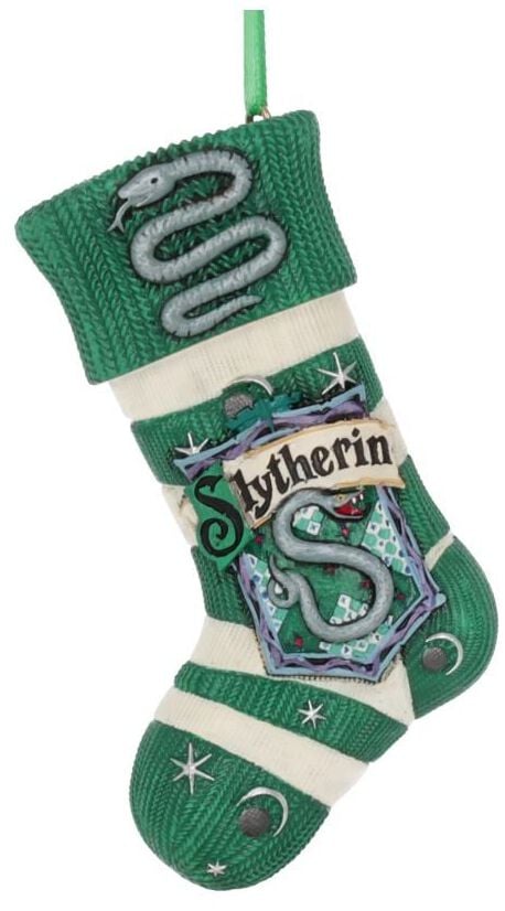 Boules  de Harry Potter - Serpentard - Chaussette de Noël - pour Unisexe - Standard - Harry Potter