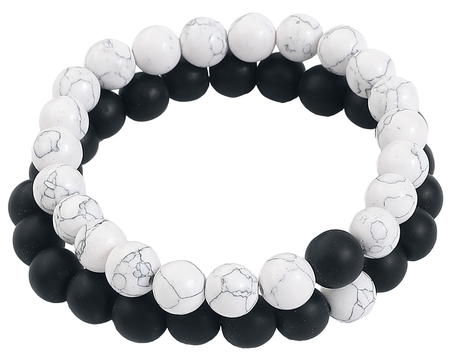 Bracelet  de etNox - Turquoise - pour Femme - noir/blanc - etNox - View 2