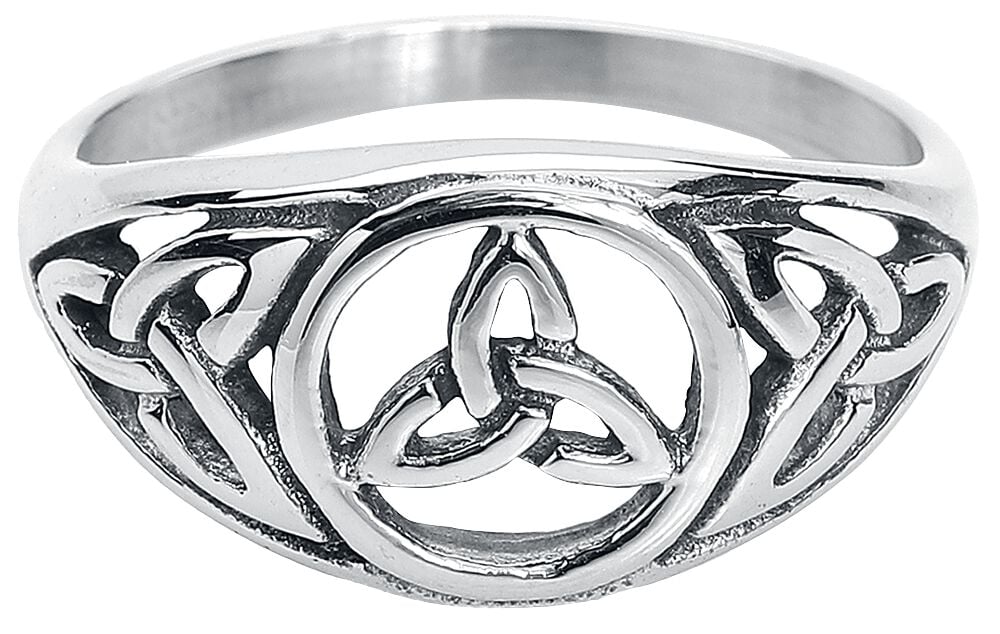 Bague  de etNox - Nœud Celtique - pour Homme - couleur argent - etNox