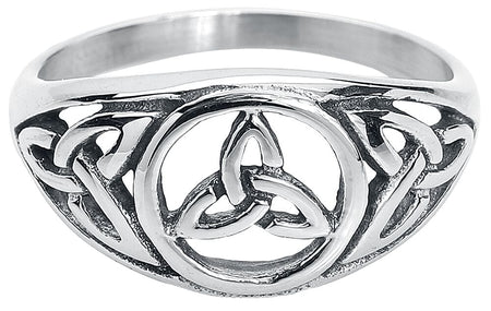 Bague  de etNox - Nœud Celtique - pour Homme - couleur argent - etNox