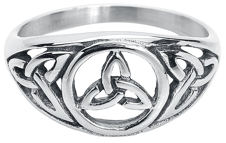 Bague  de etNox - Nœud Celtique - pour Homme - couleur argent - etNox