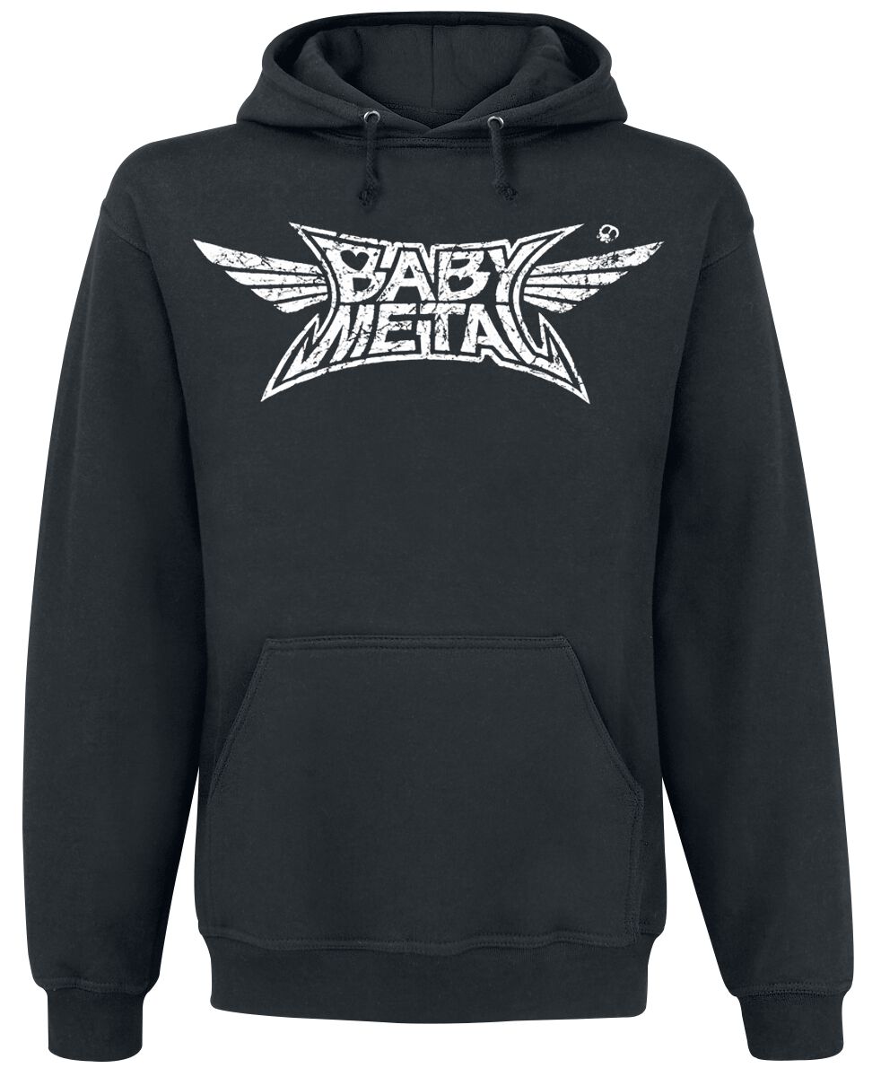 Sweat-shirt à capuche  de Babymetal - Logo - S à XXL - pour Homme - noir - Babymetal