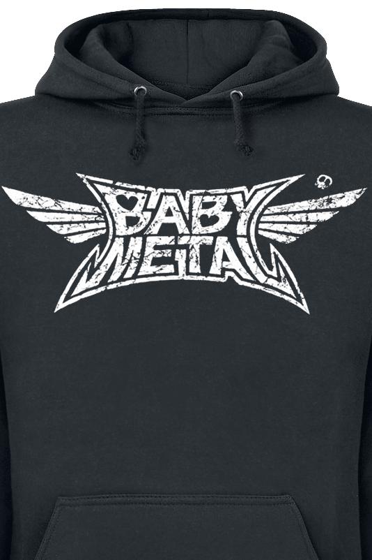 Sweat-shirt à capuche  de Babymetal - Logo - S à XXL - pour Homme - noir - Babymetal - View 2