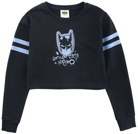 Sweat-Shirt  de Batman - Enfants - Gotham City Hero - 140 à 176 - pour filles - noir - Batman