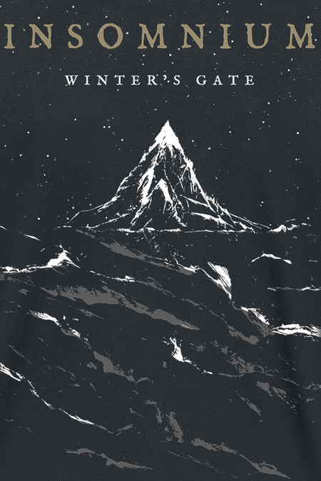 T-Shirt Manches courtes  de Insomnium - Winter's Gate - S à XXL - pour Homme - noir - Insomnium - View 2