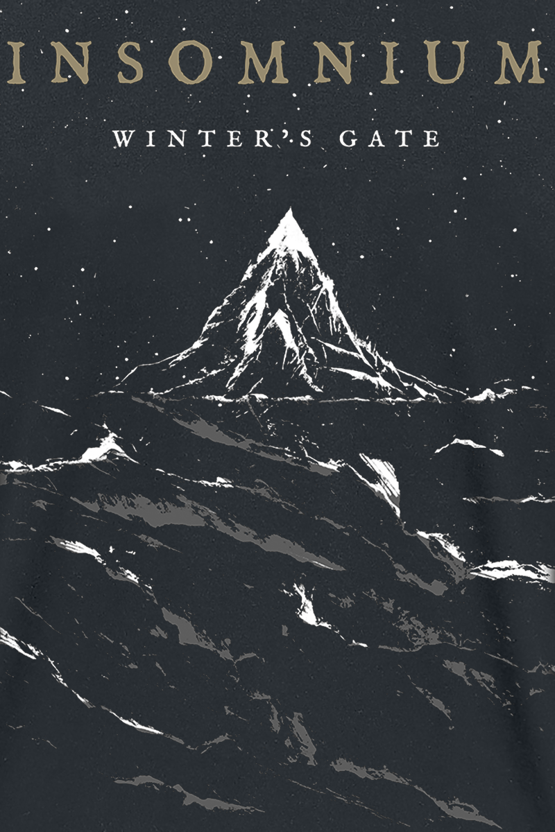 T-Shirt Manches courtes  de Insomnium - Winter's Gate - S à XXL - pour Homme - noir - Insomnium - View 2