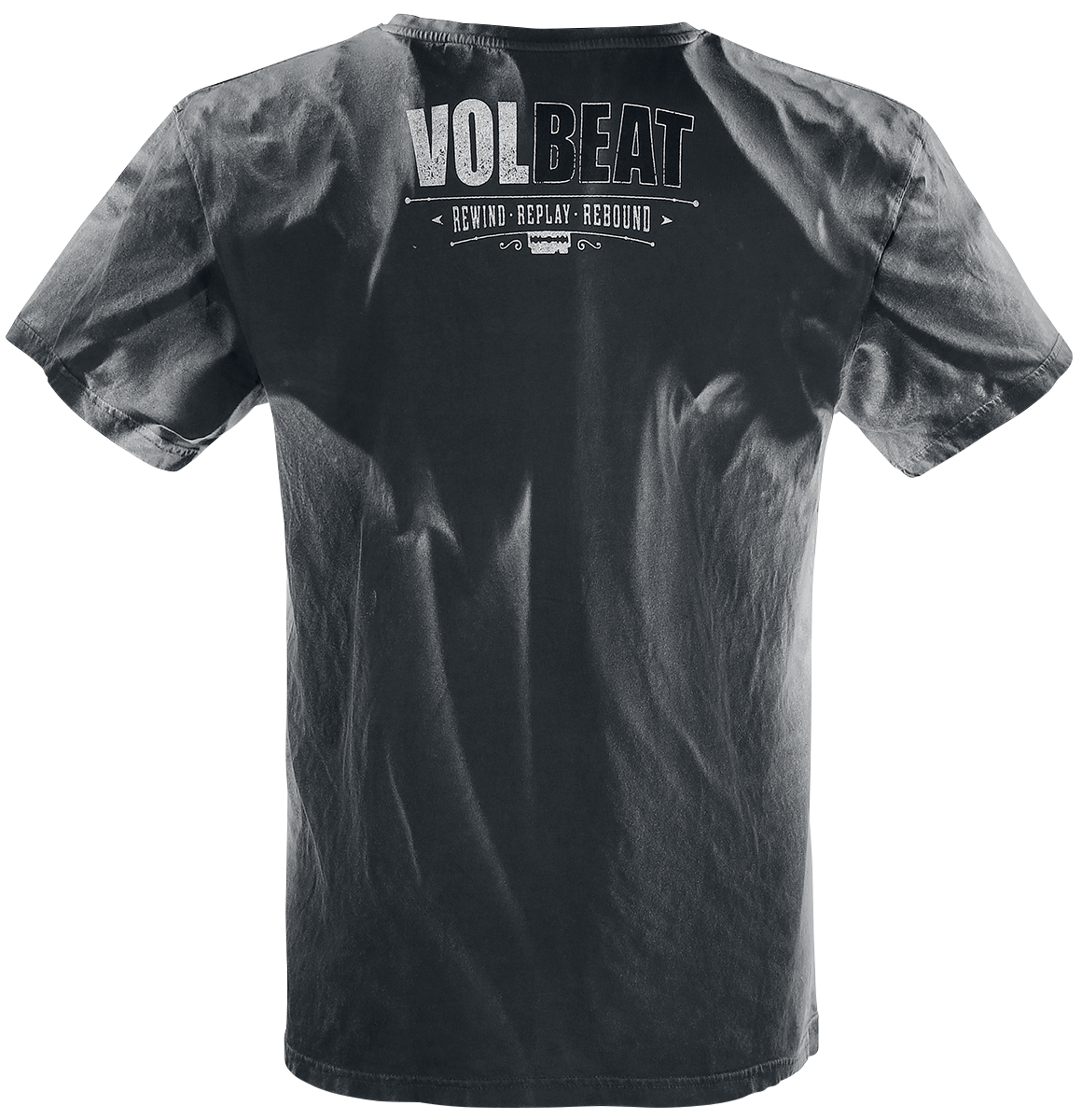T-Shirt Manches courtes  de Volbeat - Bandana Skull - S à 4XL - pour Homme - Gris clair/noir - Volbeat - View 2
