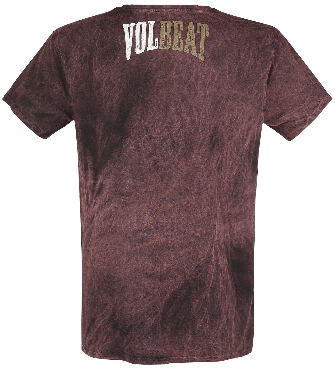 T-Shirt Manches courtes  de Volbeat - Louder And Faster - S à 4XL - pour Homme - rouille - Volbeat - View 2