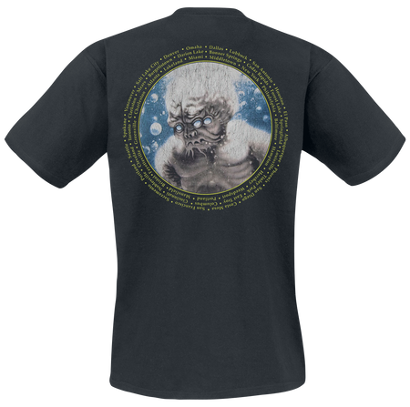 T-Shirt Manches courtes  de Megadeth - Hangar 18 - S à 4XL - pour Homme - noir - Megadeth - View 2