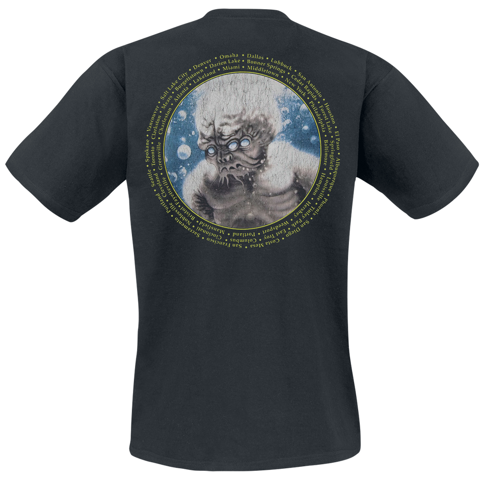 T-Shirt Manches courtes  de Megadeth - Hangar 18 - S à 4XL - pour Homme - noir - Megadeth - View 2