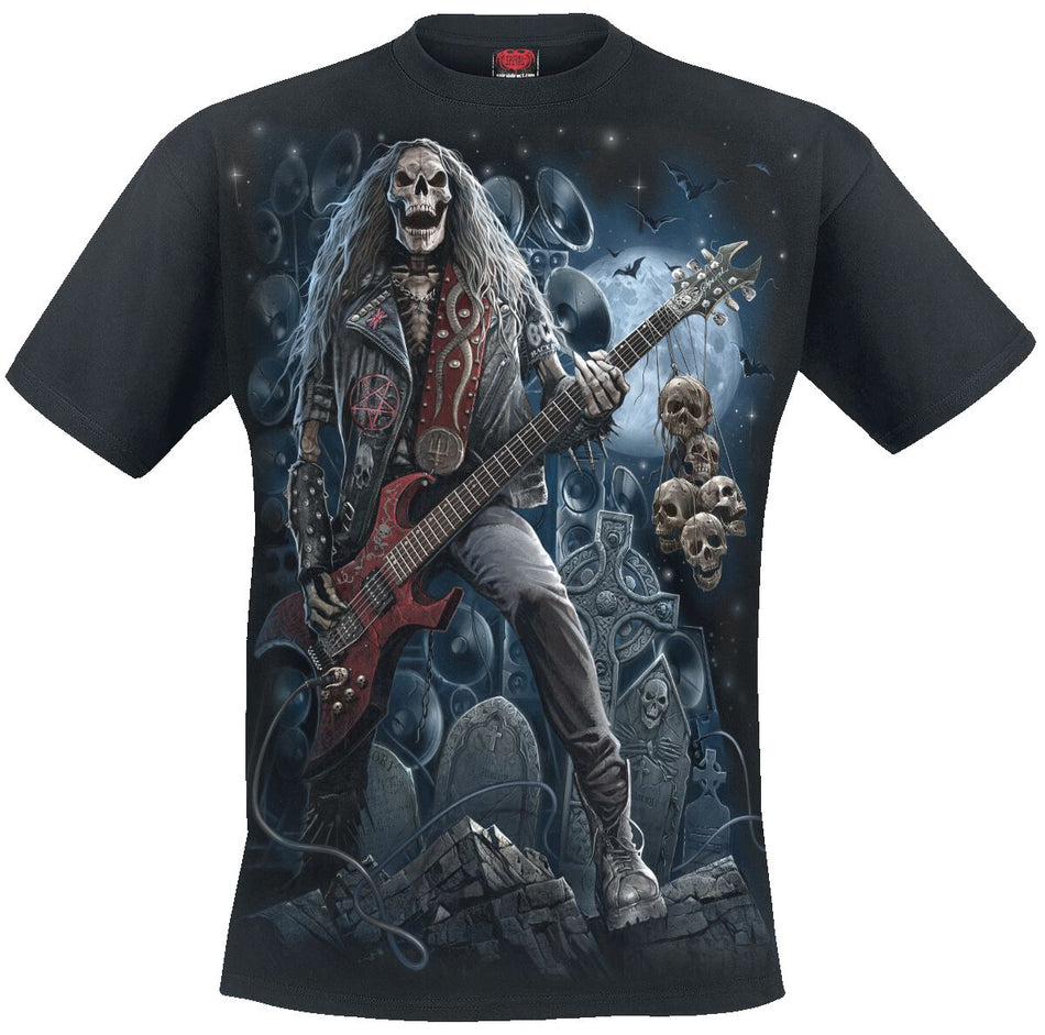 T-Shirt Manches courtes Gothic de Spiral - Grim Rocker - S à 3XL - pour Homme - noir - Spiral
