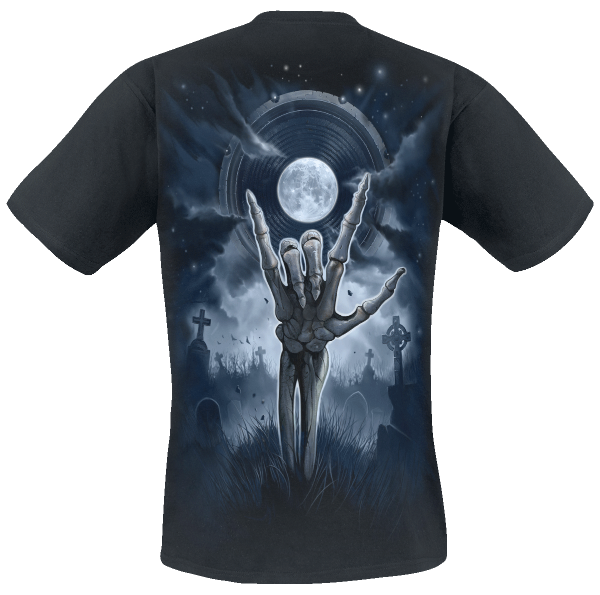 T-Shirt Manches courtes Gothic de Spiral - Grim Rocker - S à 3XL - pour Homme - noir - Spiral - View 2