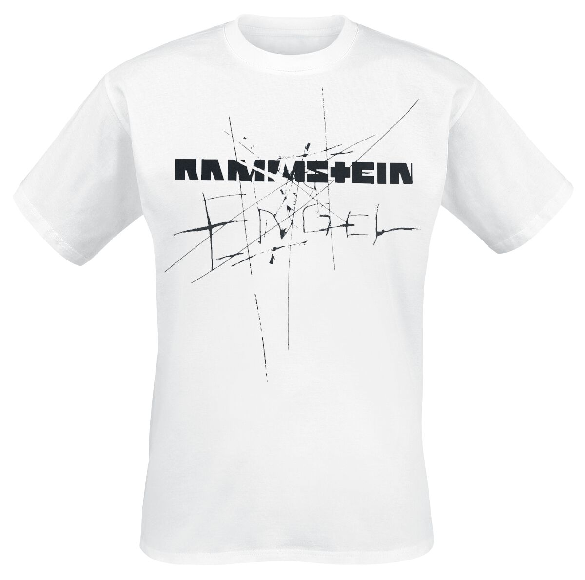 T-Shirt Manches courtes  de Rammstein - Ange - S à 4XL - pour Homme - blanc - Rammstein