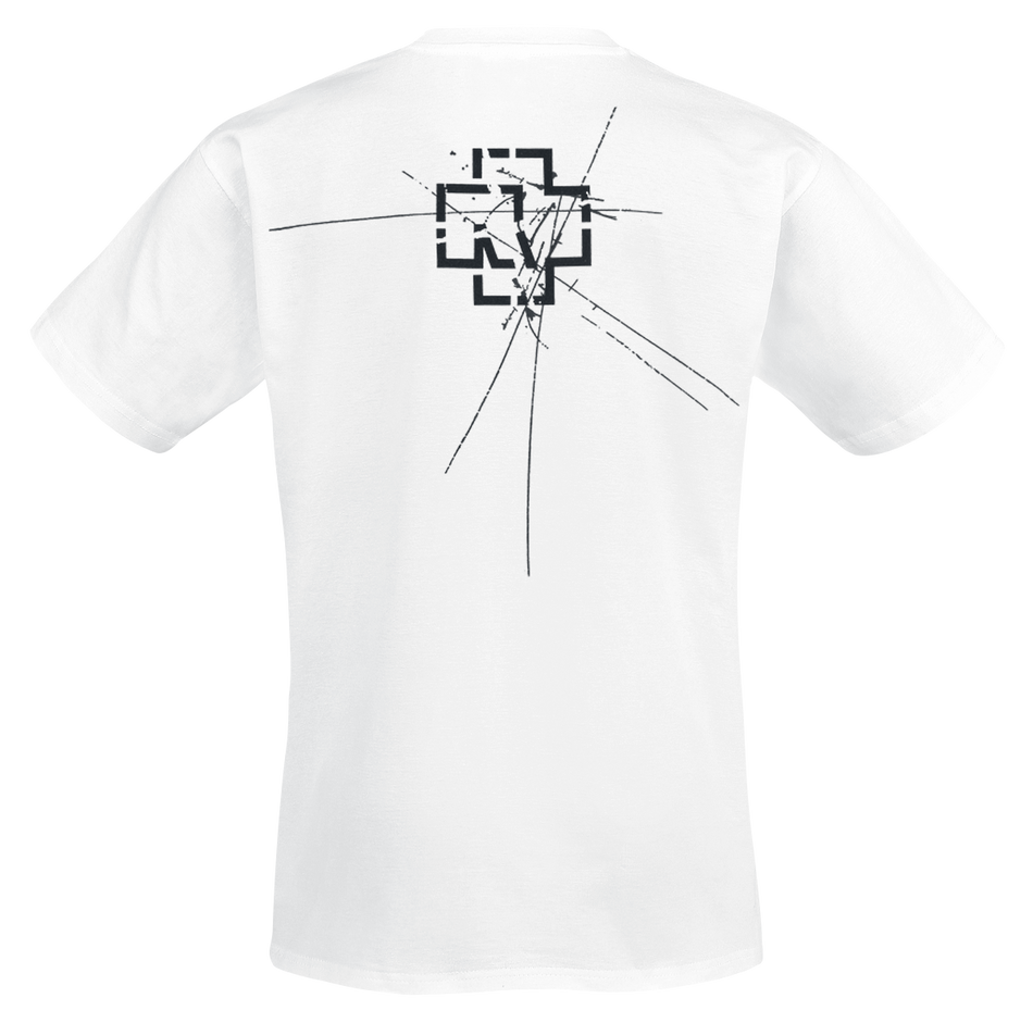 T-Shirt Manches courtes  de Rammstein - Ange - S à 4XL - pour Homme - blanc - Rammstein - View 2
