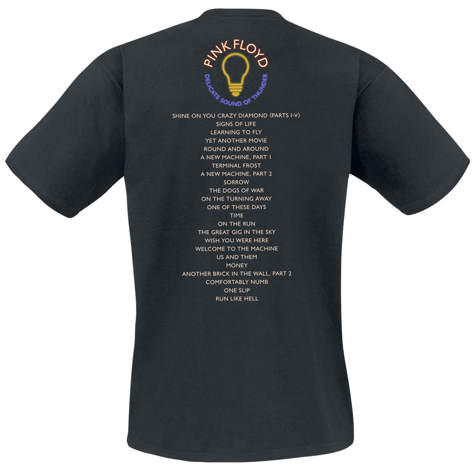 T-Shirt Manches courtes  de Pink Floyd - Delicate Sound Of Thunder Stage - XL à 3XL - pour Homme - noir - Pink Floyd - View 2