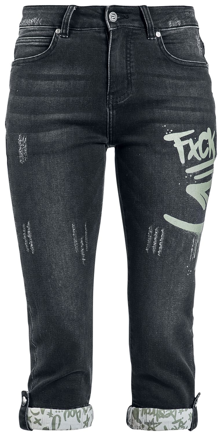 Short  de RED by EMP - Pick Up The Pieces - 27 à 34 - pour Femme - noir - RED by EMP