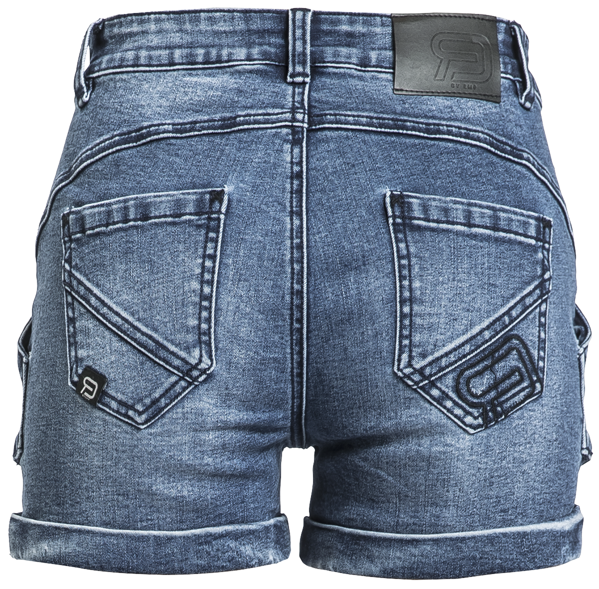 Short  de RED by EMP - Short Bleu Foncé - 27 à 30 - pour Femme - bleu foncé - RED by EMP - View 2