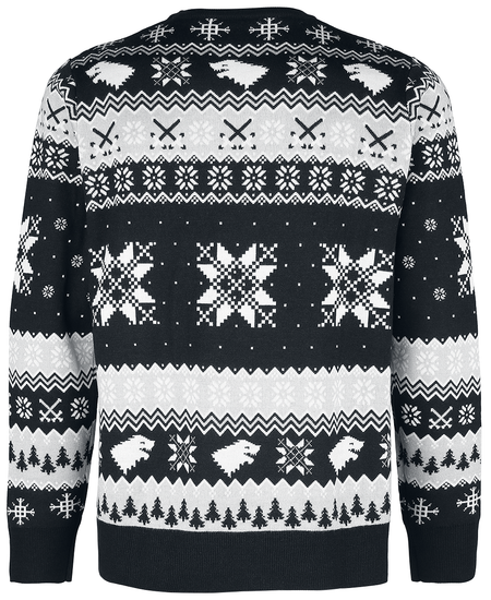 Pull de Noël  de Game Of Thrones - Winter Is Coming - XS à 5XL - pour Homme - gris - Game Of Thrones - View 2