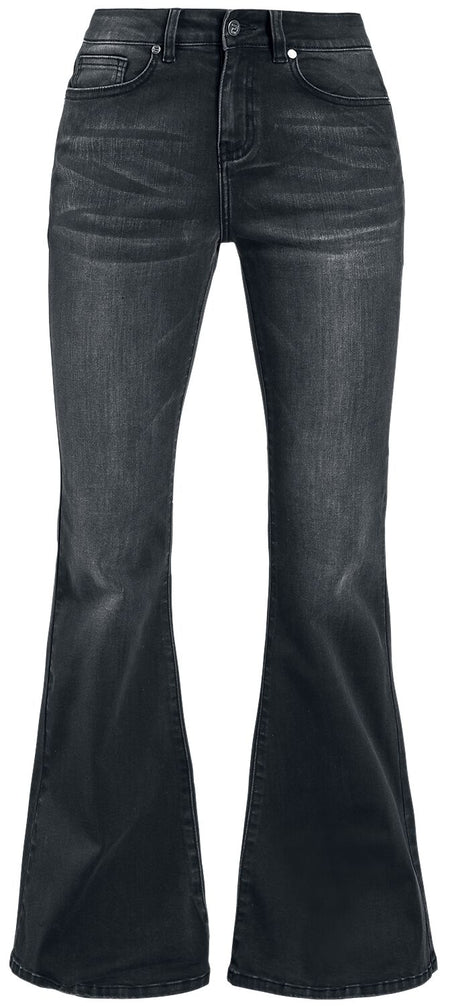 Jean  de RED by EMP - Jil - Jean noir avec léger délavage - W27L30 à W34L34 - pour Femme - noir - RED by EMP
