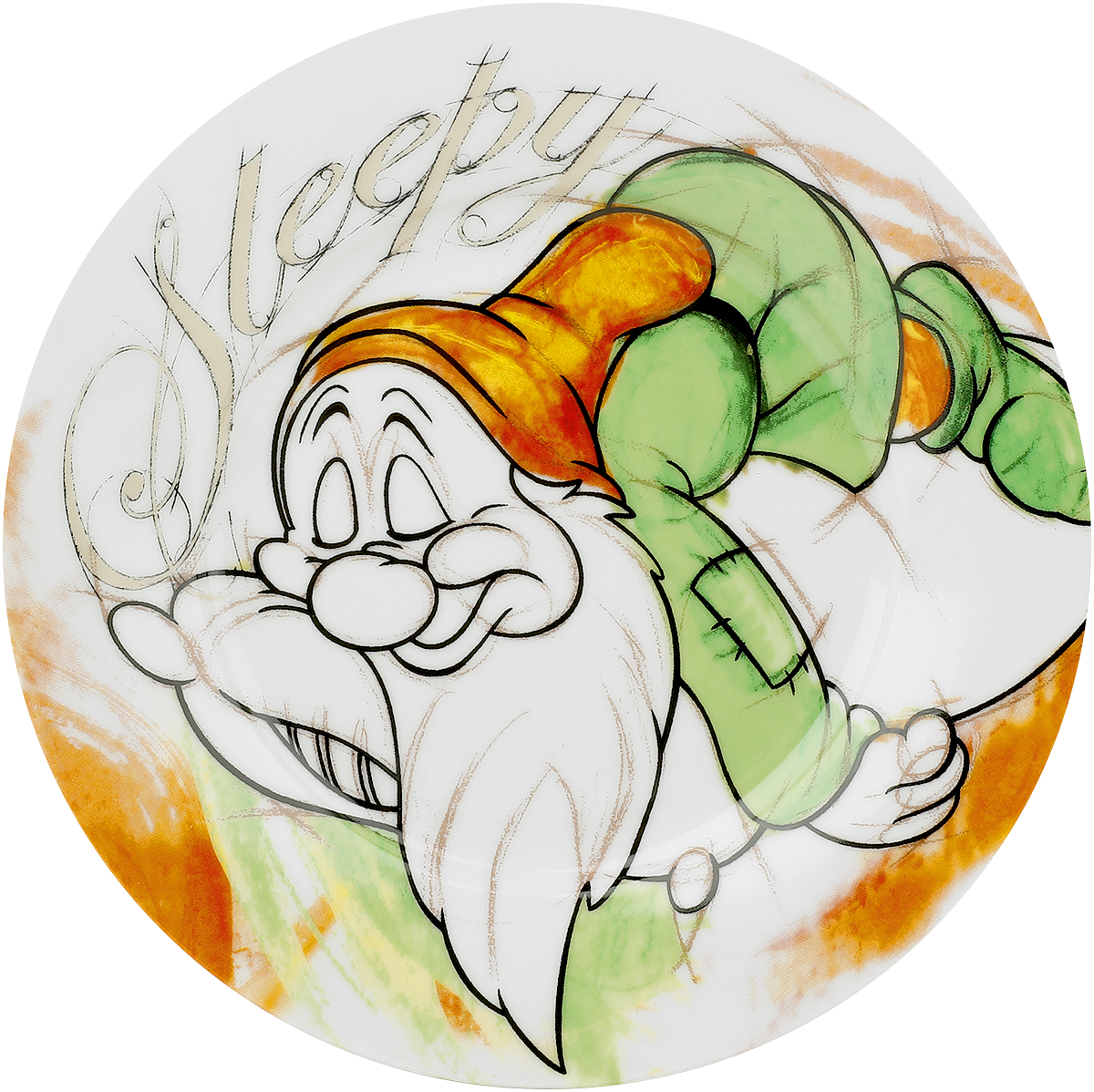 Assiette Disney de Blanche-Neige Et les Sept Nains - Les Sept Nains - Lot d'Assiettes - pour Unisexe - multicolore - Blanche-Neige Et les Sept Nains - View 2